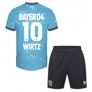 Bayer Leverkusen Florian Wirtz #10 Rezervni Dres za Dječji 2023-24 Kratak Rukavima (+ kratke hlače)